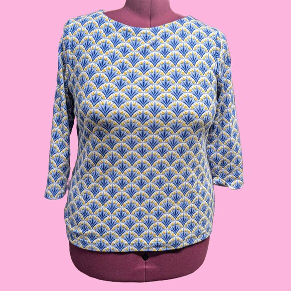 Croft & Barrow 3/4 Sleeve Top Size Petite Large - Picture 6 of 6